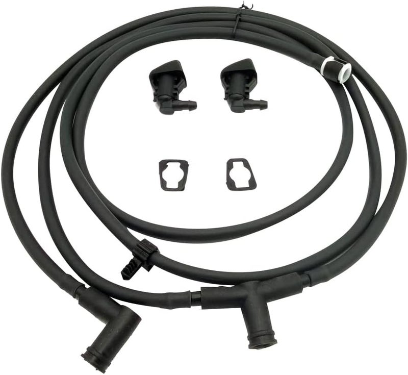 WGBAB Windshield Washer Nozzle Jet Hose Kit for 2011-2016 Ford F250 F350 F450 F550 Super Duty Replace BC3Z-17603-A BC3Z-17K605-B - Image 1